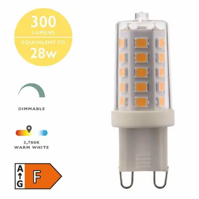Sursa de iluminat (Pack of 10) LED G9 Light Bulb (Lamp) 3.5W 320LM