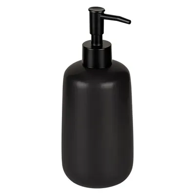 Dozator de săpun lichid negru din ceramică 500 ml Olinda – Allstar