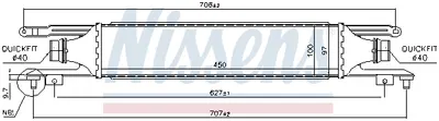 Intercooler potrivit OPEL CORSA D 1.3D 07.06-08.14