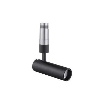 Sistem iluminat pe sina IMAGINE Nisipiu Negru Aluminiu 8W 48V 200mA 484lm Cree CRI>90 UGR<6 Beam Angle 24° 2700K IP20 Adjustable & Rotating Driver Included