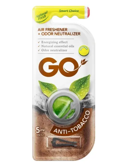 Elix Go Gel odorizant auto 5 ml Antitobacco