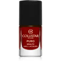 Collistar Puro Long-Lasting Nail Lacquer lac de unghii cu rezistenta indelungata culoare 111 Rosso Milano 10 ml