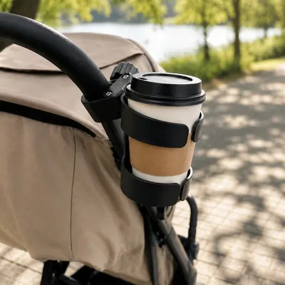 Suport multifunctional pentru carucior Petite Mars negru