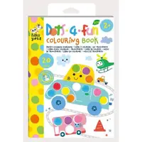 Carte de colorat Dots4Fun - Mijloace de transport