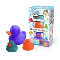 Set 3 ratuste colorate pentru baie care isi schimba culoarea