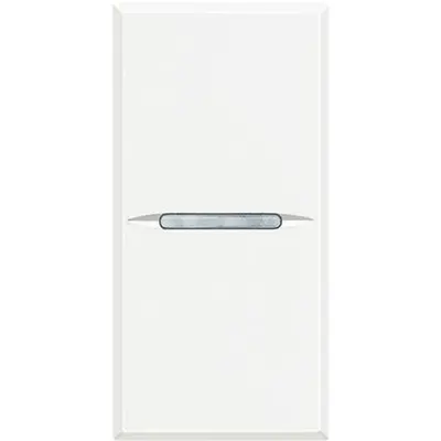 Intrerupator simplu Bticino HD4001N, axial, 10A, 1m, alb