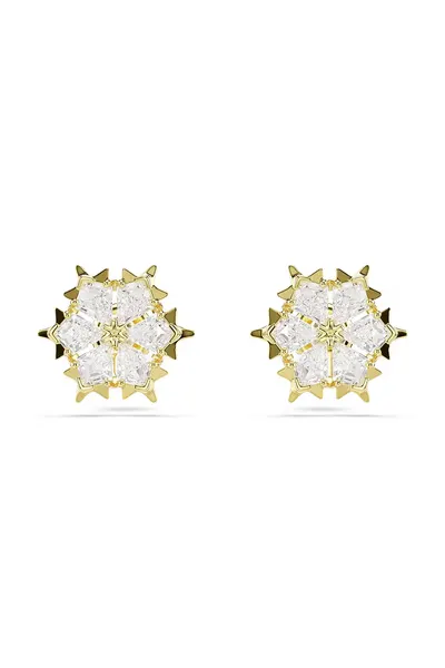Swarovski cercei pentru femei placati cu aur zirconiu cubic MAGIC