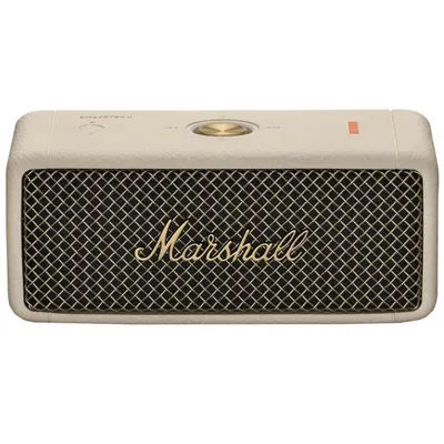 Boxa Portabila Bluetooth Marshall Emberton II, 20W, Waterproof, Crem