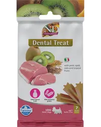 FARMINA N&D Tropical Selection Dental Treat Pork Mini 60 g baton dentar pentru caini de rase mici, cu porc