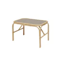 Masă pentru copii din ratan 70x48 cm Nana – OYOY Mini