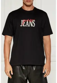 Tricou barbati Oversize M4YI47 - Negru