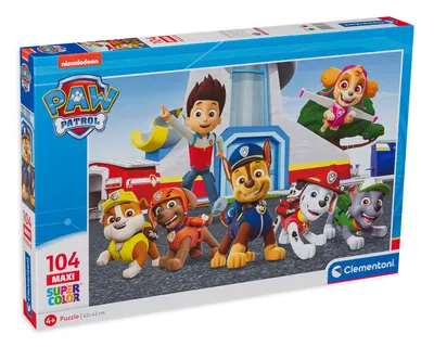 Puzzle Clementoni din 104 de piese - Paw Patrol