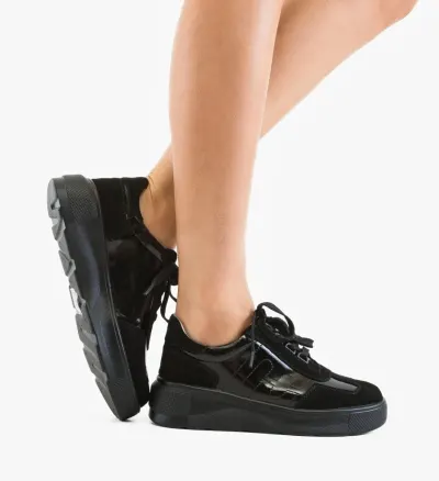 Pantofi Casual Mynbai Negri