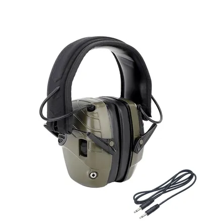 Casti fonice antifon activ, electronic antifonate, protectie auz doua microfoane