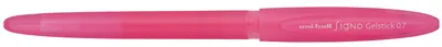 Gel roller Uniball Signo Gelstick – Roz fluorescent, 0,7 mm