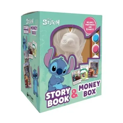 Disney Stitch Story Book & Money Box