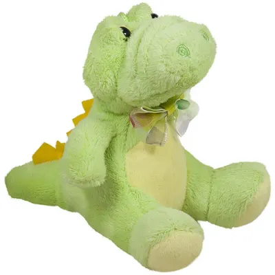 Jucărie de pluș Amek Toys - Crocodil, verde, 11 cm
