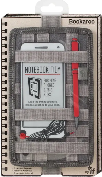 Husă pentru caiet IF Bookaroo - Gri