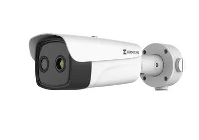 Thermal & Optical Bi-spectrum Network Bullet Camera 384 × 288 resolution, 12 μm, VOx UFPA, NETD ≤ 20 mK (25°C, F1.0) Video conte