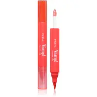 PUPA Milano Vamp! Lip Marker Duo repara buzele stralucitor culoare 009 Jelly Coral 1.4 ml