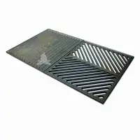 Grilaj de fonta cu plita 60x35