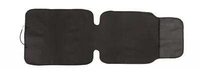 Set 2in1 protectie bancheta si organizator scaun auto copii cu prindere universala Caretero Black