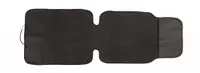 Set 2in1 protectie bancheta si organizator scaun auto copii cu prindere universala Caretero Black