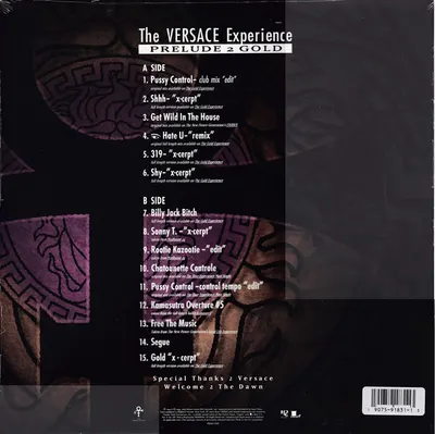 The Versace Experience (Prelude 2 Gold) - Vinyl