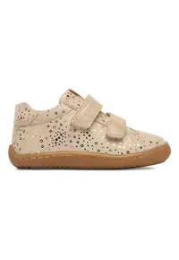 Pantofi copii - piele naturala - inchidere velcro - bej