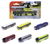 Autobuz metalic Majorette - Autobuze MAN City, 13 cm, sortiment