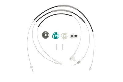 Set reparatie macara geam dreapta potrivit SKODA OCTAVIA I 1996-2010 - (set, electric)