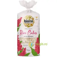 Rondele de Orez Integral Expandat cu Quinoa Ecologice/Bio 100g