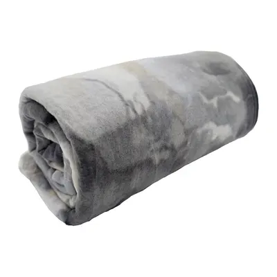 Pătură gri din polar/fleece 150x200 cm Marble – JAHU collections