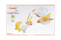 Set pentru servirea mesei bebelusilor Step Up Set Combi Japonia