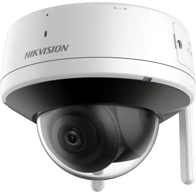 Camera supraveghere Hikvision WIFI IP dome DS-2CV2141G2-IDW(2.8MM)(W) 4 MP, WIFI 2.4G cu 2 antene, distanta in camp deschis 120m