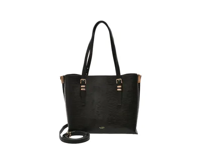 Geanta ALDO neagra, ELEANORAA 001, din piele ecologica