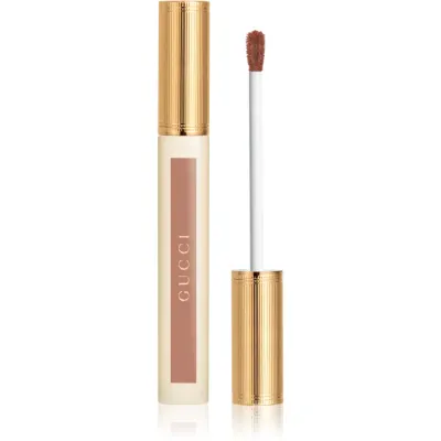 Gucci Glow Oil-In-Water Tint Liquid Lipstick ruj lichid, hidratant și lucios culoare 226 Emma Rosedust 6.5 ml
