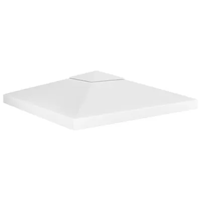 Gossi acoperis de pavilion cu 2 niveluri, alb, 3x3 m, 310 g/m2