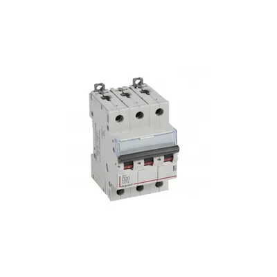 Siguranta automata 10000 - 16 kA - 3P 400 V~ - 20 A - D curba