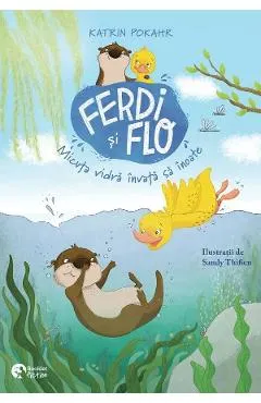 Ferdi si Flo: Micuta vidra invata sa inoate