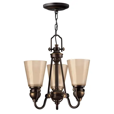 Corp de iluminat suspendat, lustra Mayflower 3 Light Chandelier