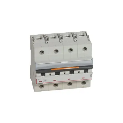 Siguranta automata MCB - DX³ - 25 kA - 4P 400 V~ - 50 A - C curba