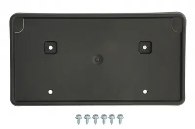 Suport montare numar inmatriculare plastic, negru potrivit RAM TRUCK RAM IV, RAM V dupa 2013
