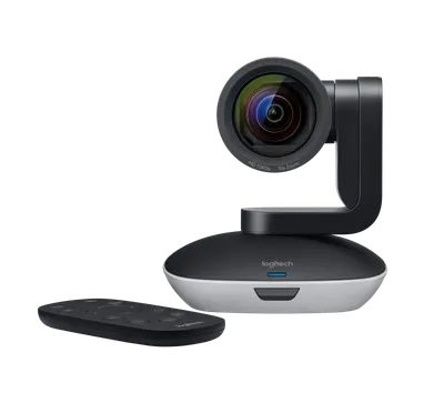 Camera Web Logitech PTZ Pro 2, rezolutie video Full HD, USB 2.0, Negru