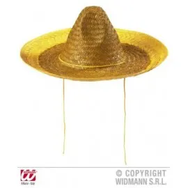 Palarie sombrero galbena