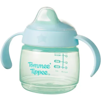 Cană de tranziție Tommee Tippee – Starter Spout, 150ml, albastră