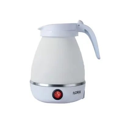 Fierbator Pliabil Floria, Carcasa Siliconica, Mat, Baza din Inox, 600 W