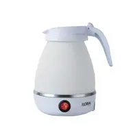 Fierbator Pliabil Floria, Carcasa Siliconica, Mat, Baza din Inox, 600 W