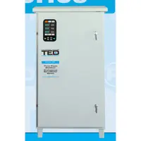Stabilizator de tensiune trifazat 400V 80KVA / 64kW TED007513 cu Servomotor, IP65