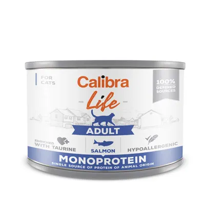 Calibra Cat Life can Adult Salmon 200 g